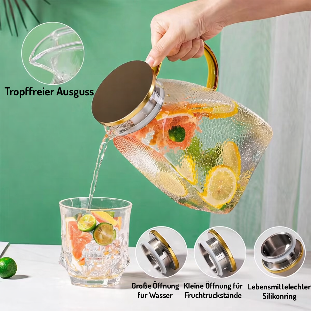 Premium Glaskaraffe 1,8L