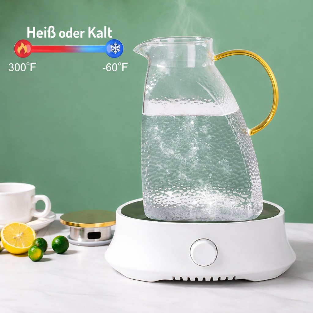Premium Glaskaraffe 1,8L