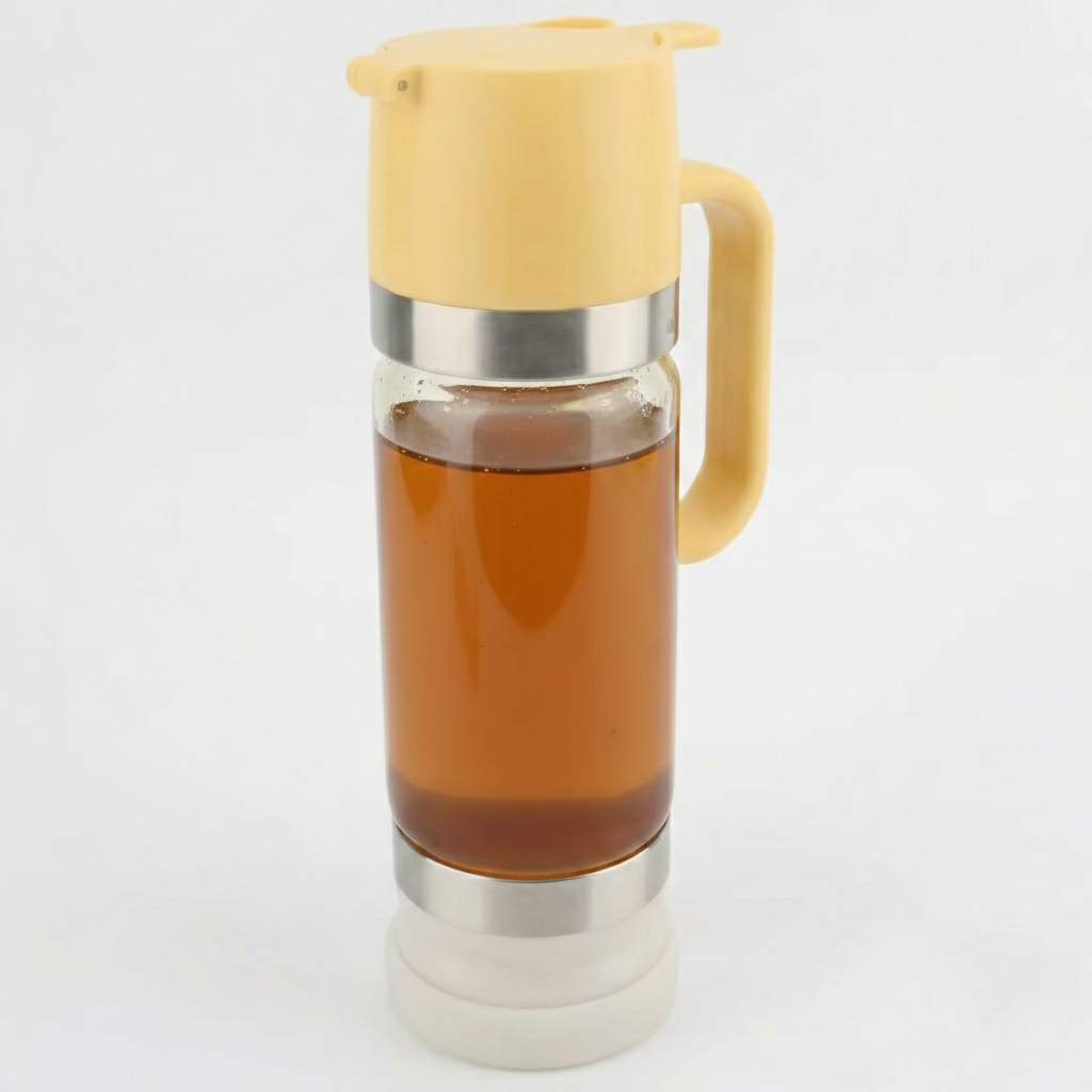 Honigspender mit Griff & Tropfschutz