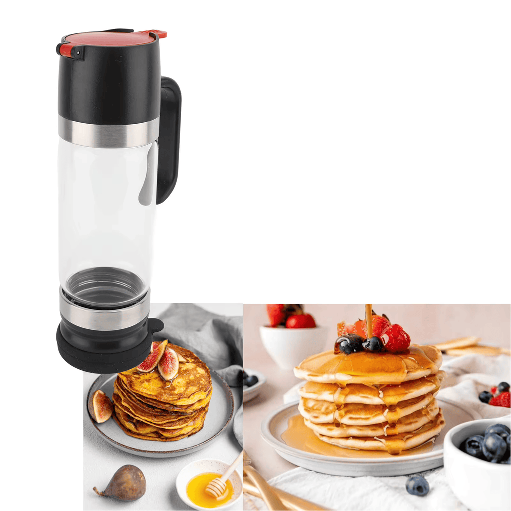 Honigspender mit Griff & Tropfschutz