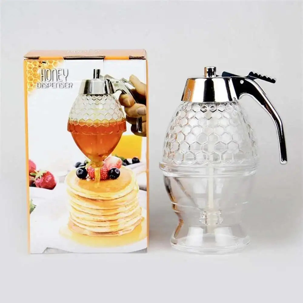 Bruchsicherer Honigspender aus Acryl mit Ständer