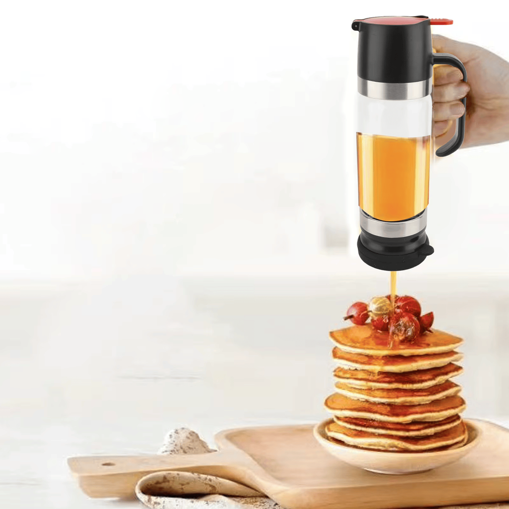 Honigspender mit Griff & Tropfschutz